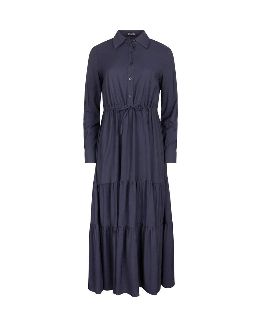 Drawstring flowy Dress-Junees - Fringe Boutique