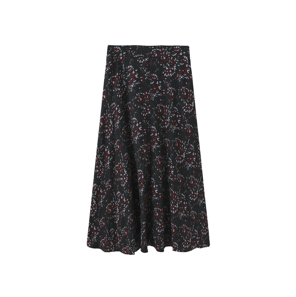 PRINTED CIRCLE SKIRT