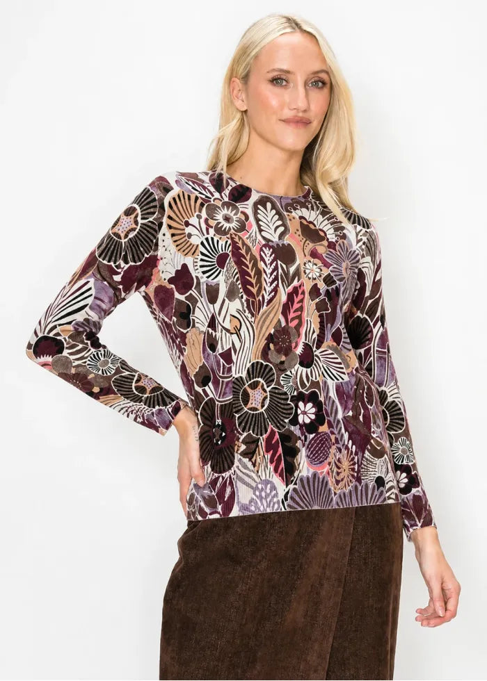 botanical print shirt