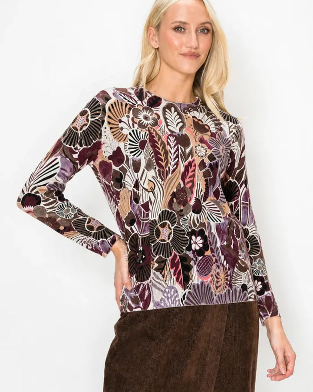 botanical print shirt