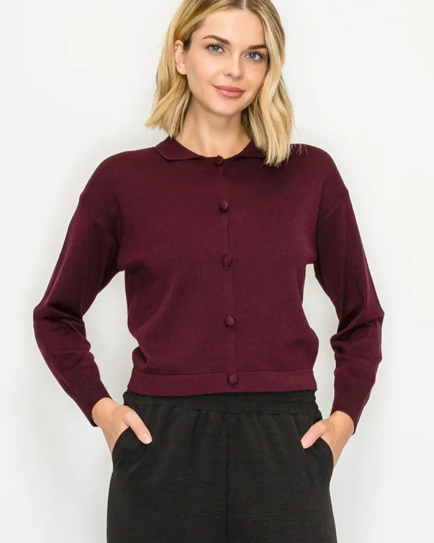 Soft knit cardi