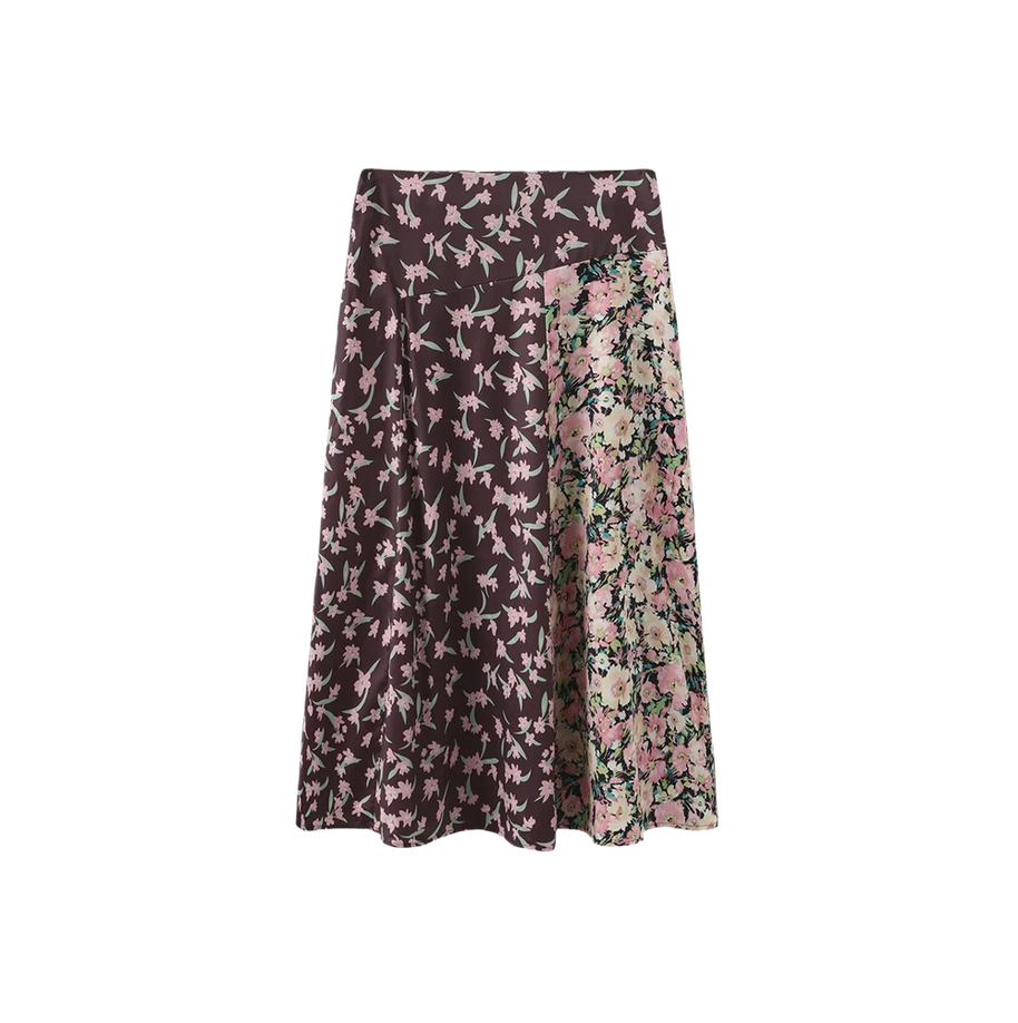 VIOLA PRINTED MAXI SKIRT