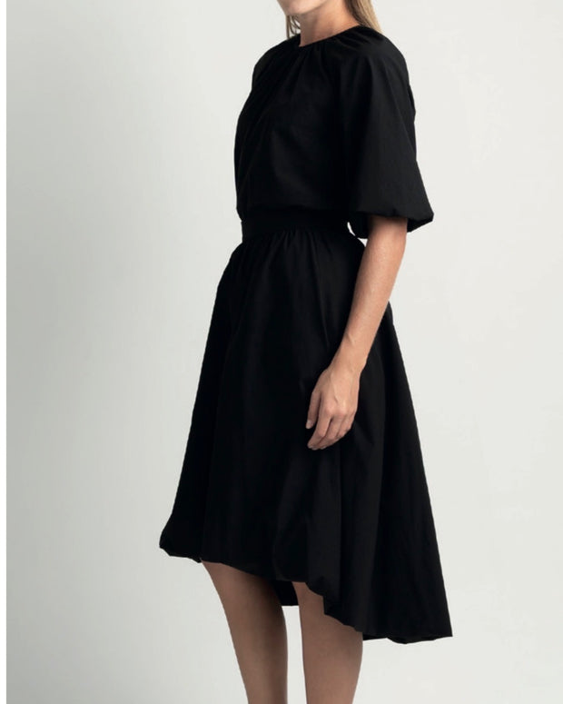 Bubble gathered two piece