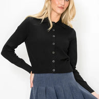 Collard cardi