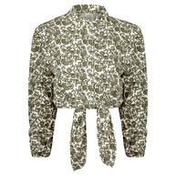 Tie Front Shirt-Point