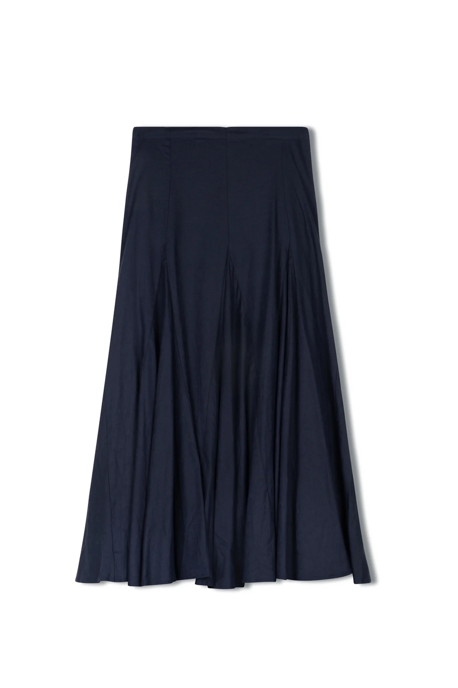 Linen Gore Skirt-Point - Fringe Boutique