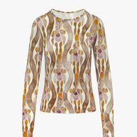 Printed Long Sleeve Tee-ALV