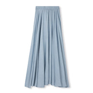 Flown Denim Skirt-Junees