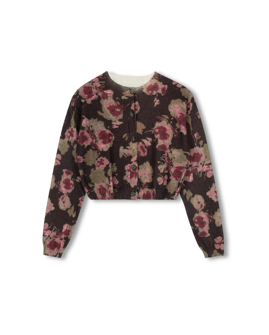 Carlo Printed Cardigan-Junees