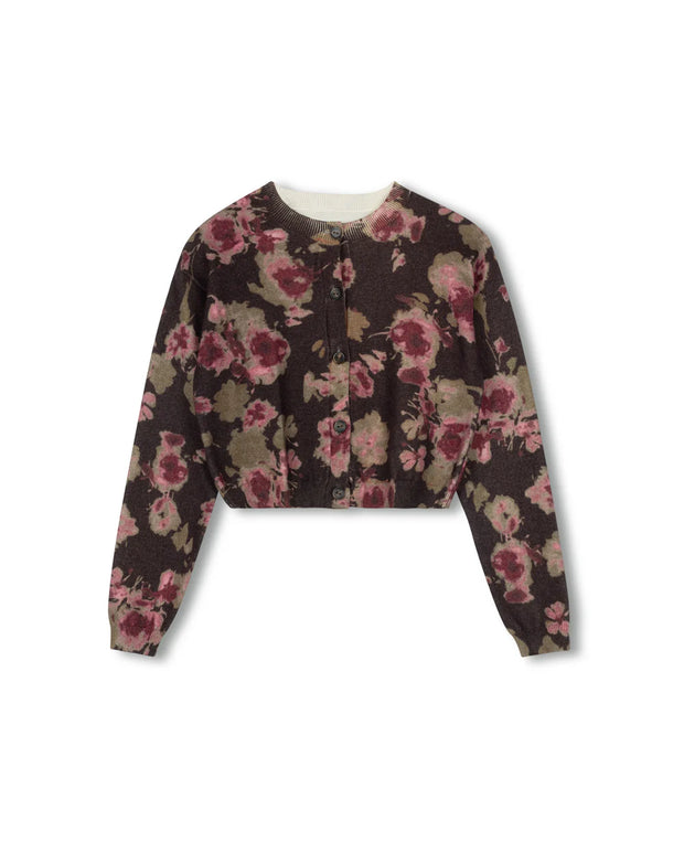 Carlo Printed Cardigan-Junees