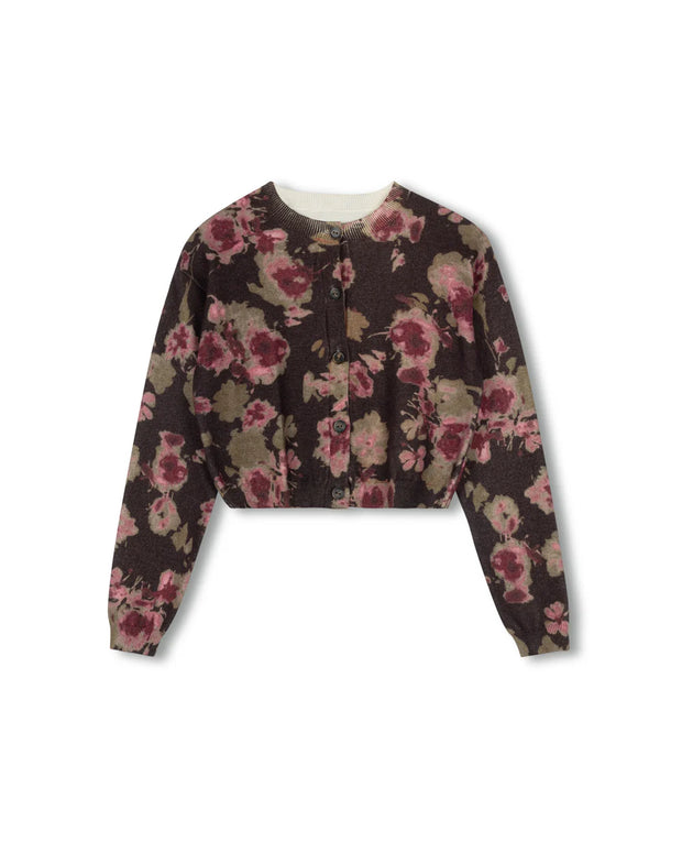 Carlo Printed Cardigan-Junees
