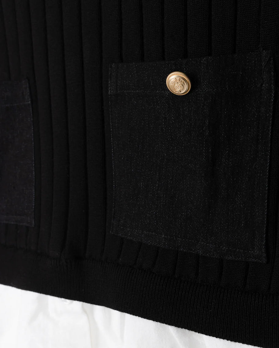 Cropped Sweater and Blouse Top-Junees