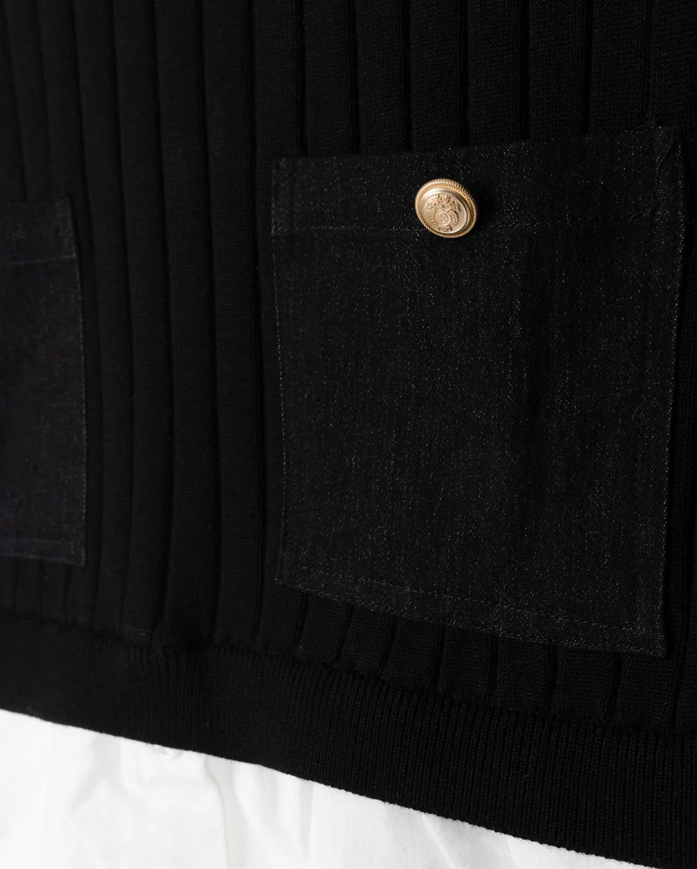 Cropped Sweater and Blouse Top-Junees