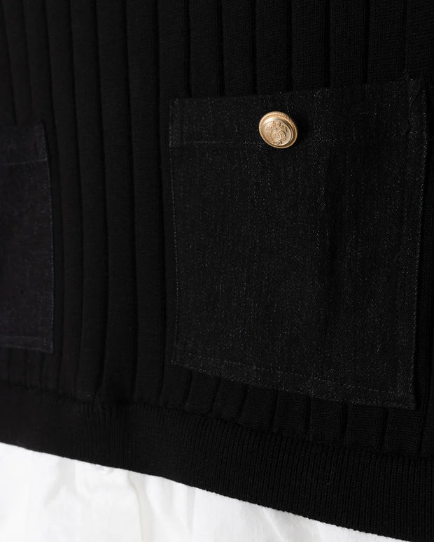 Cropped Sweater and Blouse Top-Junees