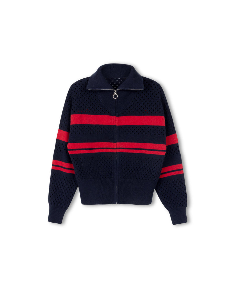 Eliana Zip Up Sweatshirt-Junees