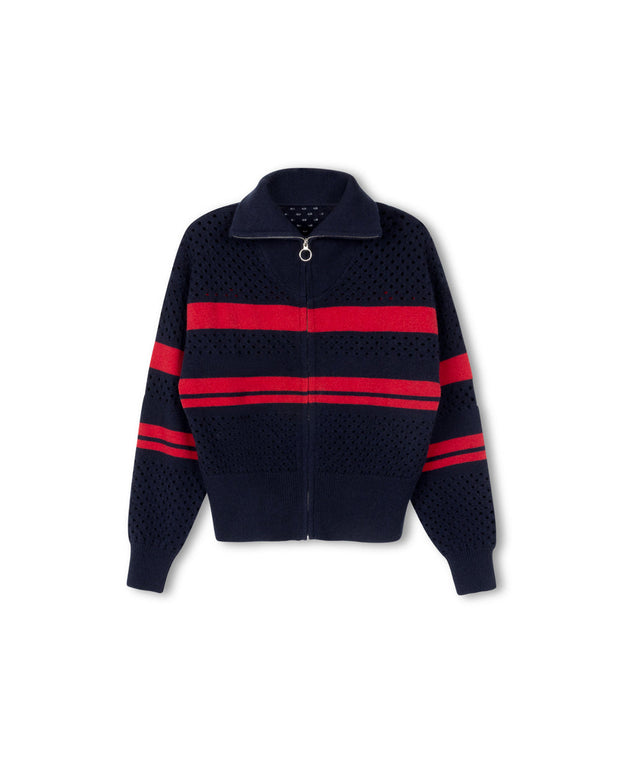 Eliana Zip Up Sweatshirt-Junees
