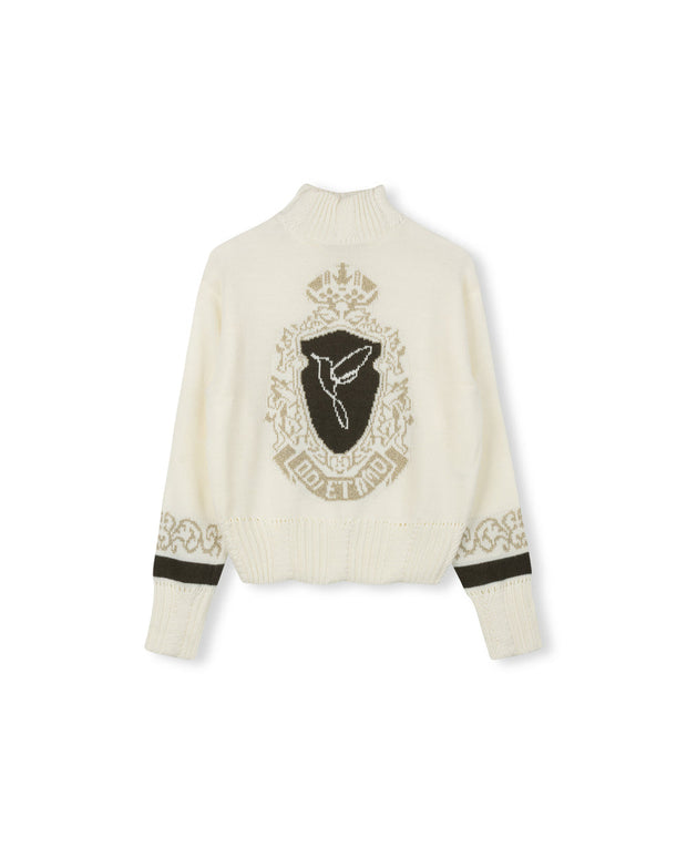 Knit turtleneck Top-Junees