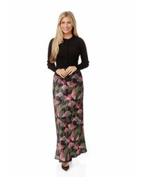 Silk Jumper with Black Knit -LUELLA