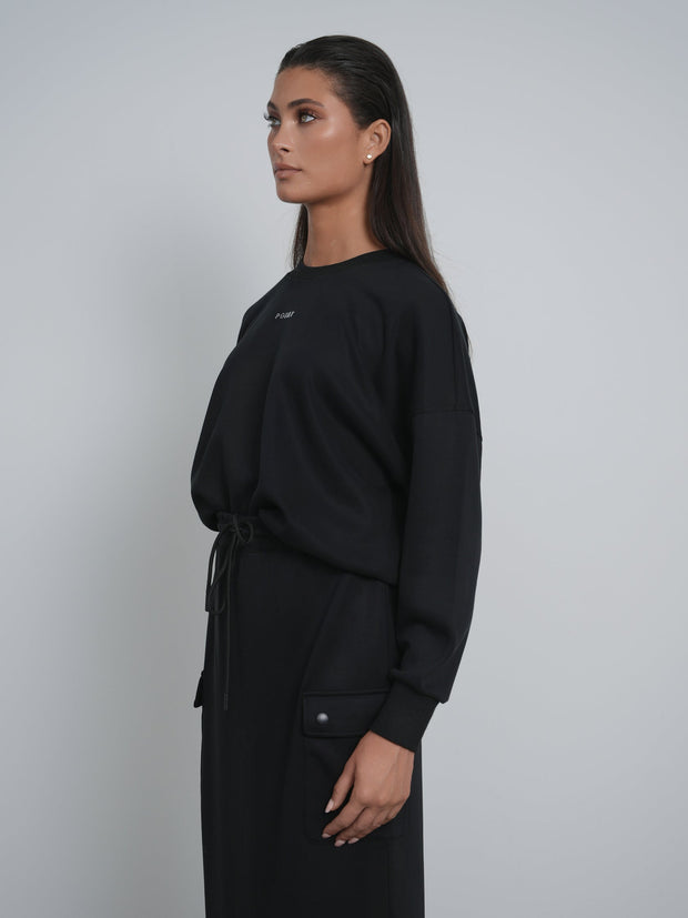 Crew Neck Sweatshirt-Point