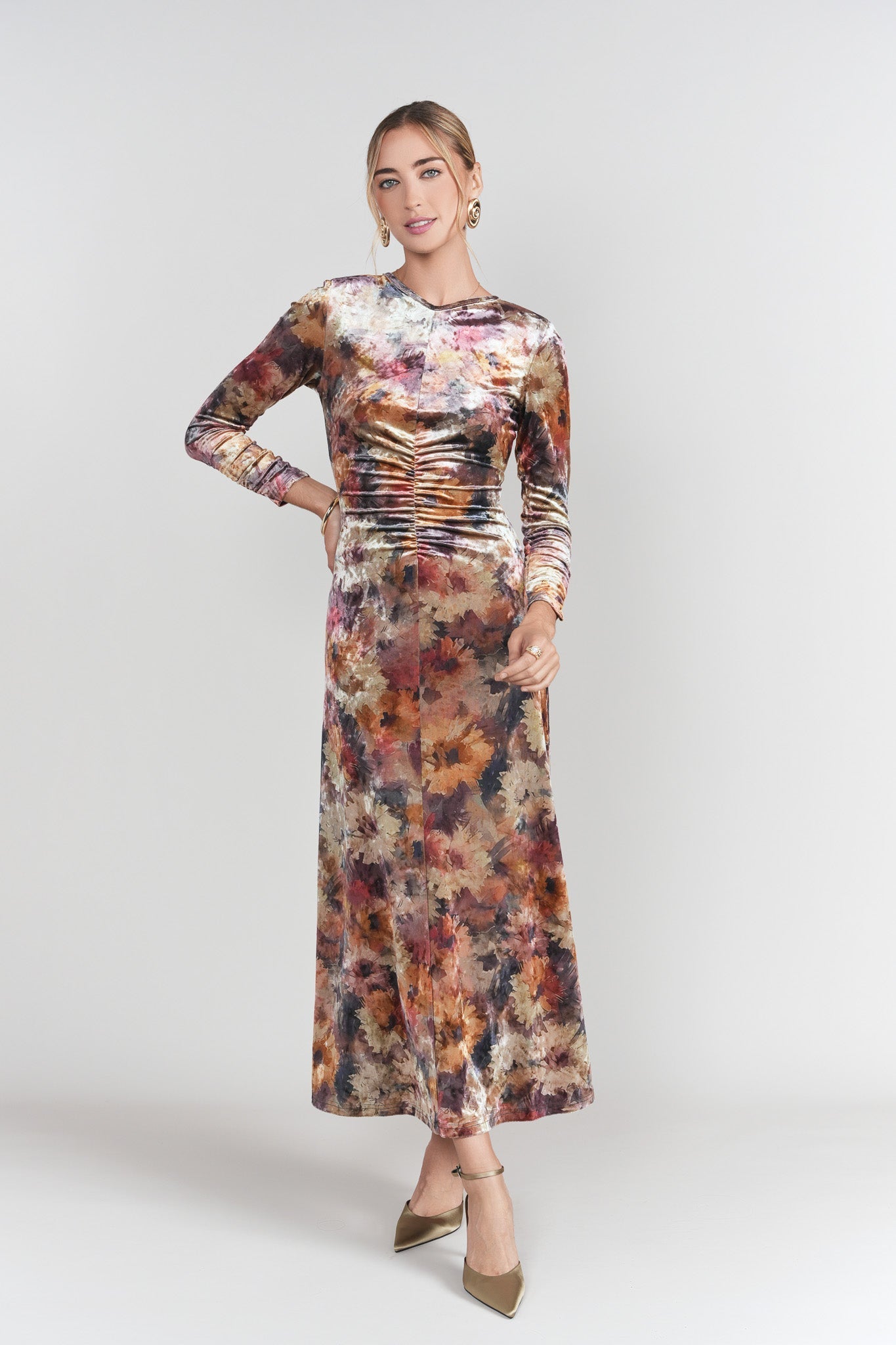 Flora Velvet Maxi-ALV