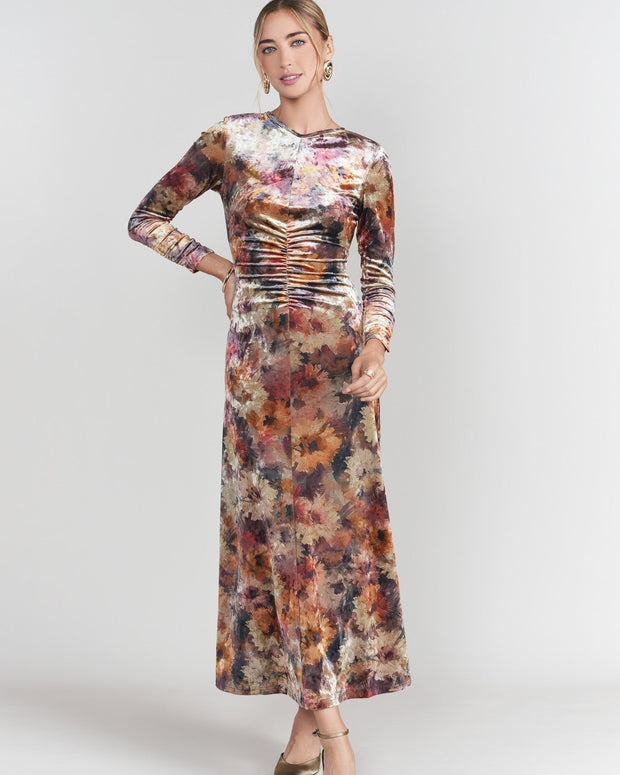 Flora Velvet Maxi-ALV