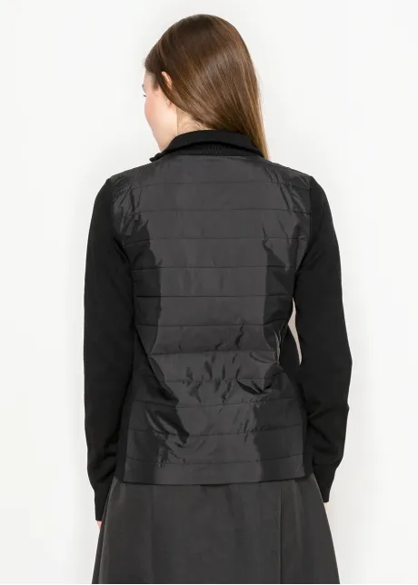 Zip-Up Puffer Jacket-YAL