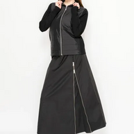 Zip-Up Puffer Jacket-YAL