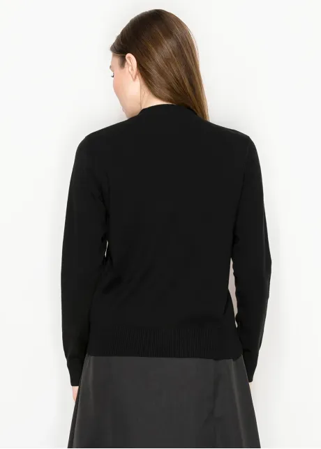 Rose Embroidered Cardi-YAL