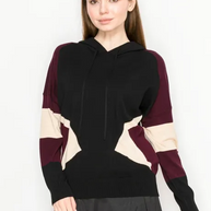 Hoodies Colorblock sweater-YAL