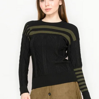 Striped Classic Crew-YAL