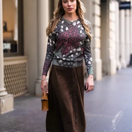 Multi print sweater-YAL