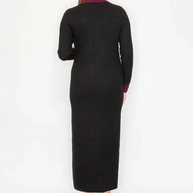 Cable knit Dress-Yal
