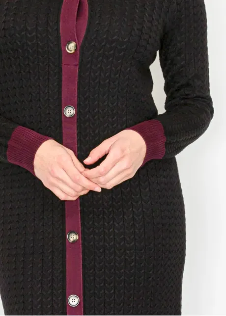 Cable knit Dress-Yal