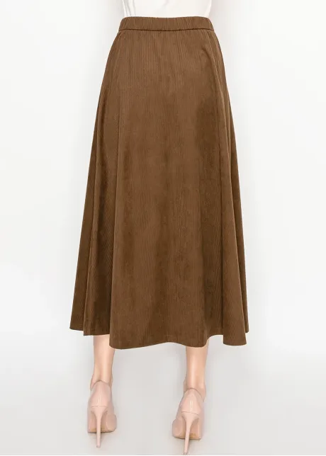 Corduroy Aline Skirt- YAL