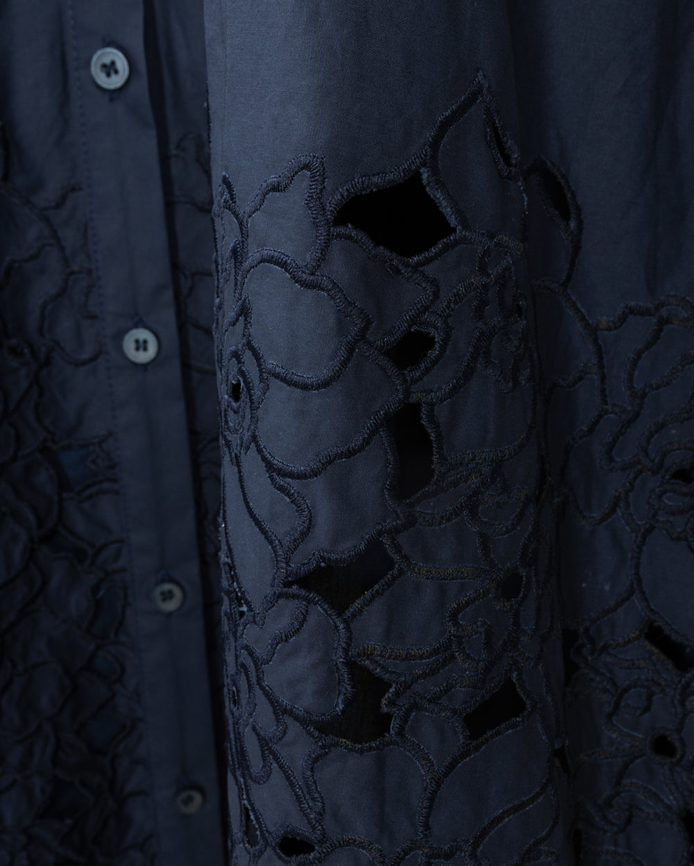 Floral Cutwork Pop,in Dress-Junee