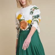 Bold Floral Sweatshirt-Junee