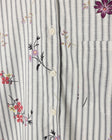 Striped Flower Blouse-Junee