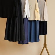 3/4 Sleeve Cropped Tee-Junee