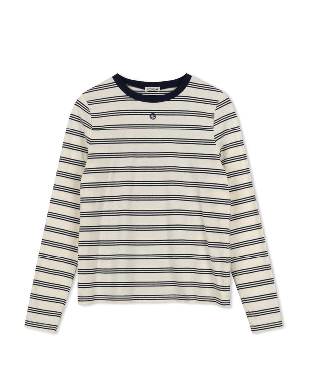 Stripe Logo Crew-Point