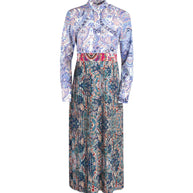Multi colourful printed dress