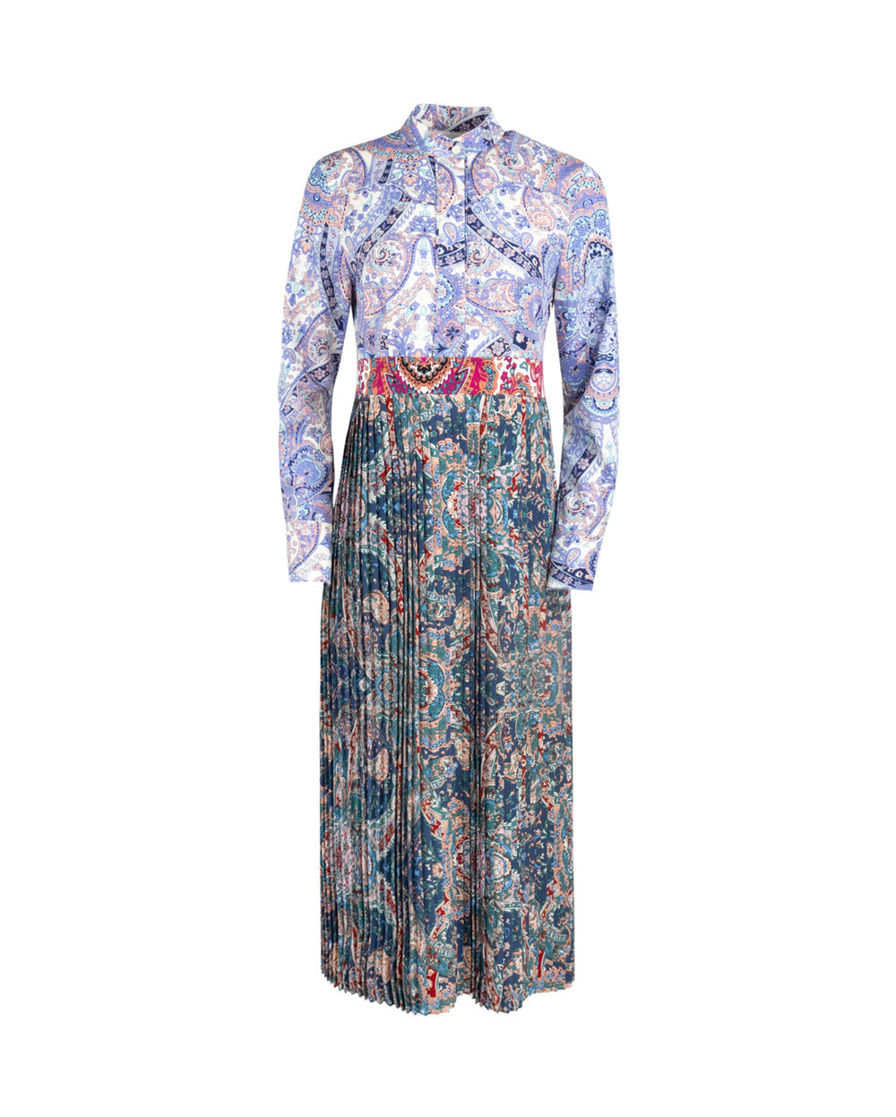 Multi colourful printed dress