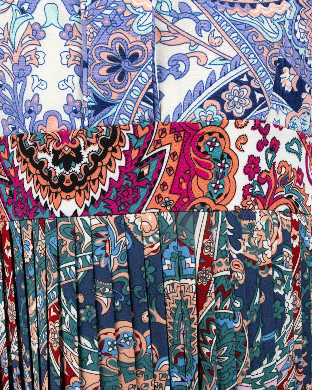 Multi colourful printed dress
