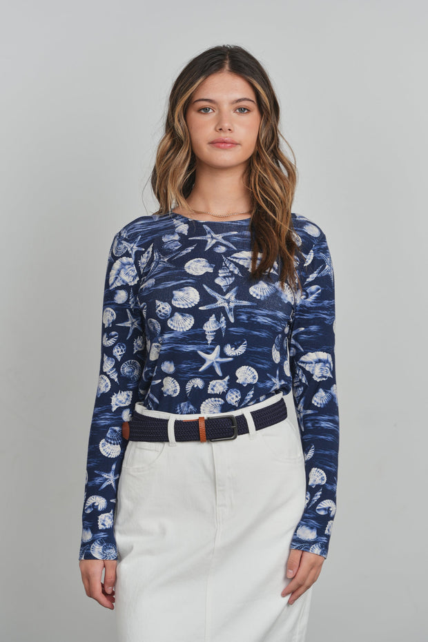 Point X HD printed crew tee