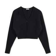 Textured knit Bolero-Point