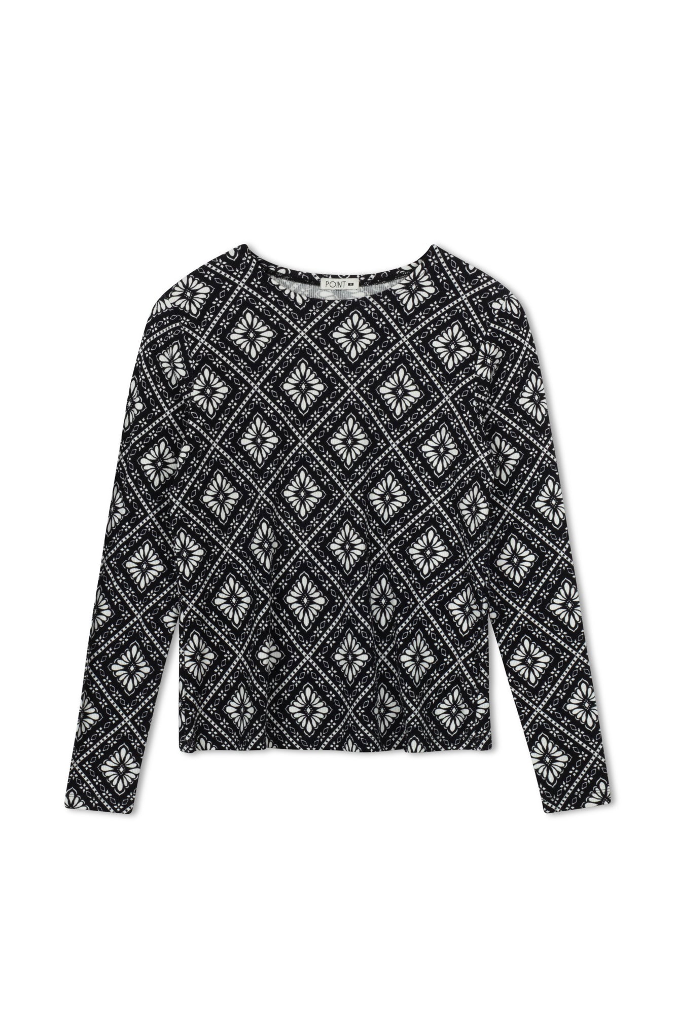 Printed Jersey Crew-Point