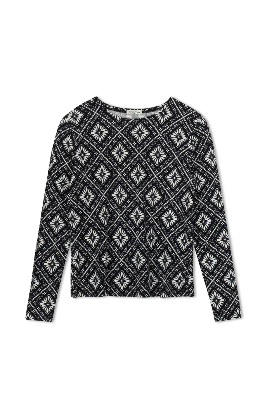 Printed Jersey Crew-Point