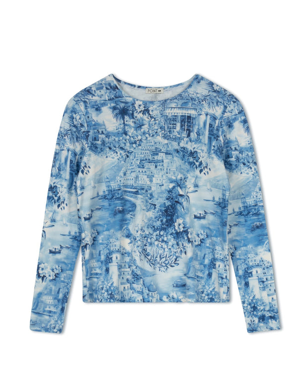 Printed Jersey Crew-Point
