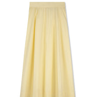 Poplin Maxi Skirt-Point