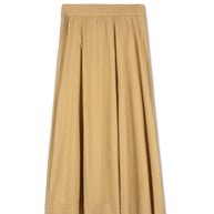 Poplin Maxi Skirt-Point