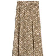 Poplin Maxi Skirt-Point